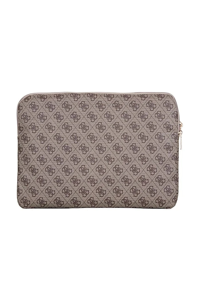 Калъф за лаптоп Guess Sleeve 14" 4G Zipper Pocket Triangle Logo
