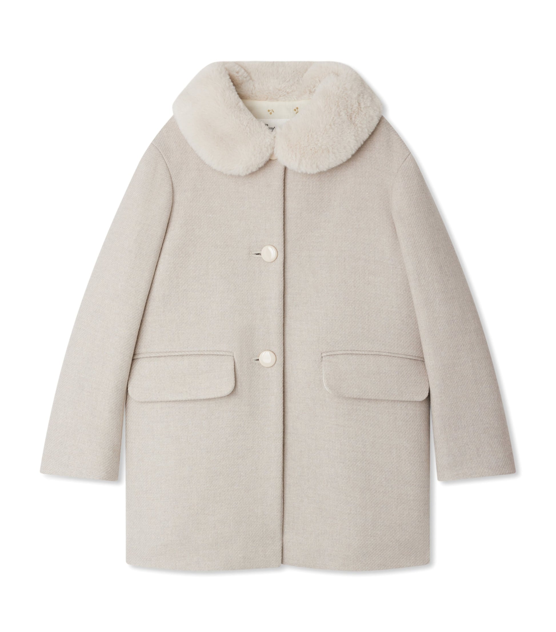 Bonpoint Wool-Blend Collared Coat (10-14 Years)