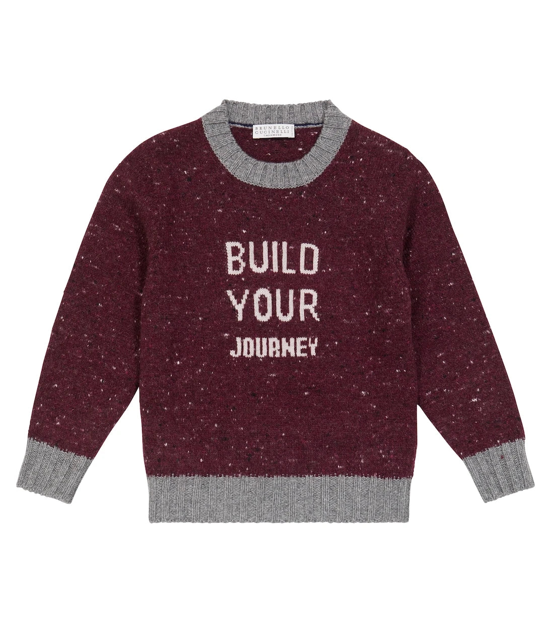 Brunello Cucinelli Kids - Wool and cashmere-blend sweater