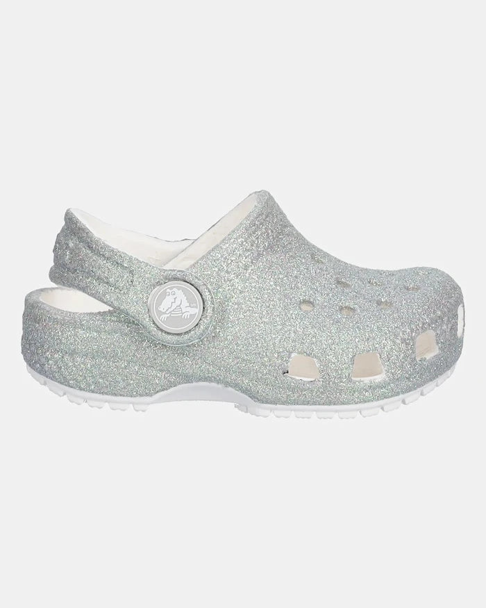 Crocs CLASSIC IRIDESCENT GLITTER CLOG KIDS