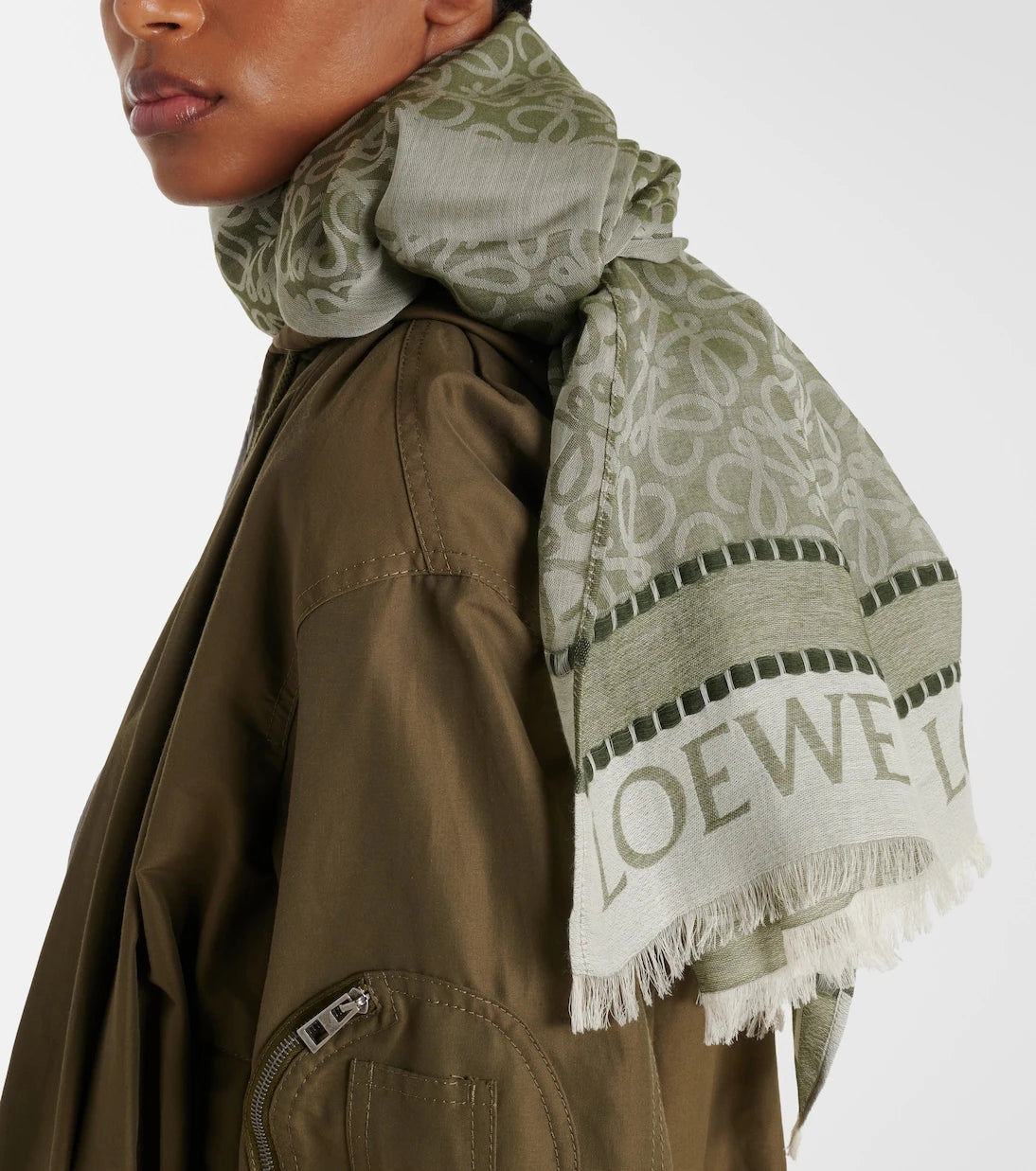 Loewe - وشاح قطني الجاكار Anagram