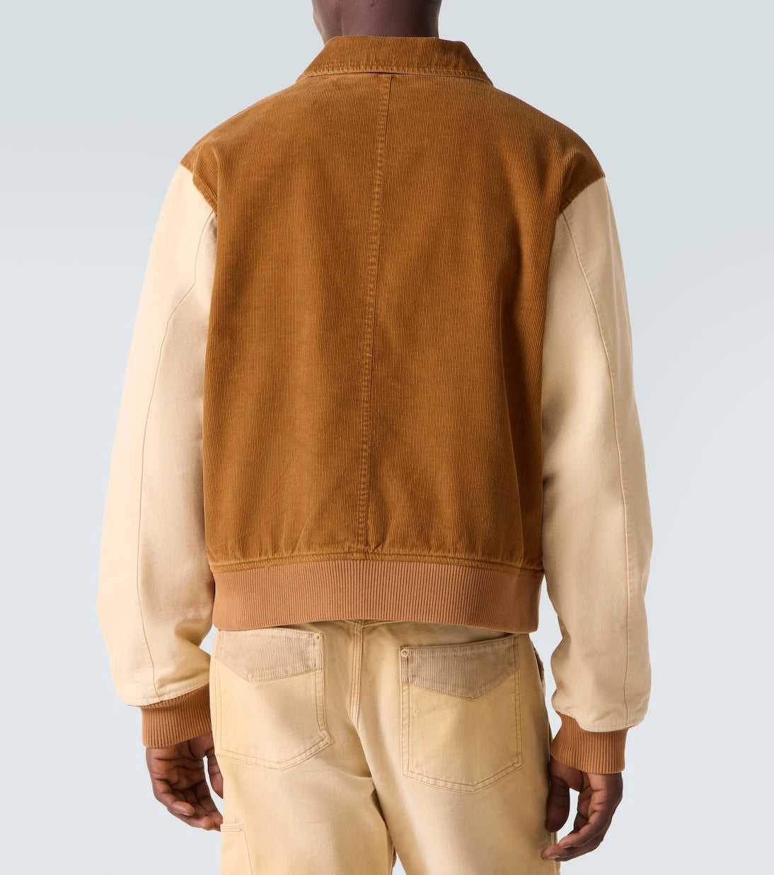 Wales Bonner - Homecoming cotton corduroy varsity jacket