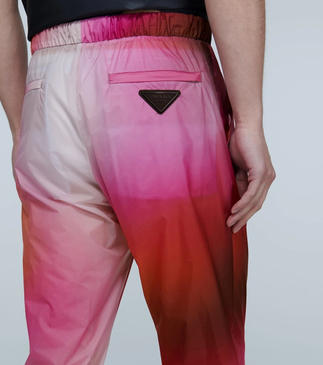 Prada - printed technical pants