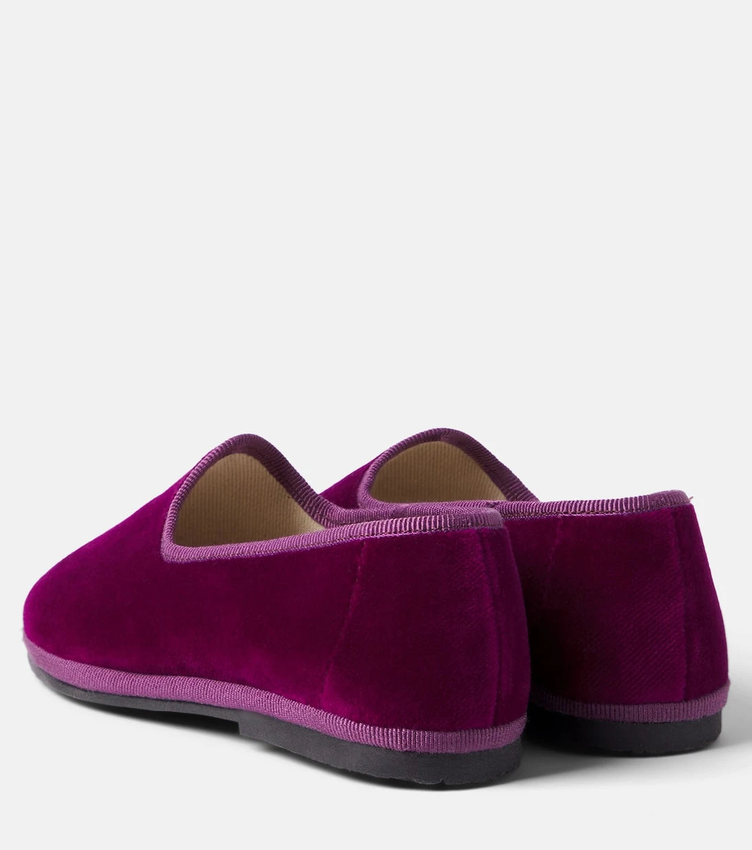 Il Gufo - Velvet slip-on shoes