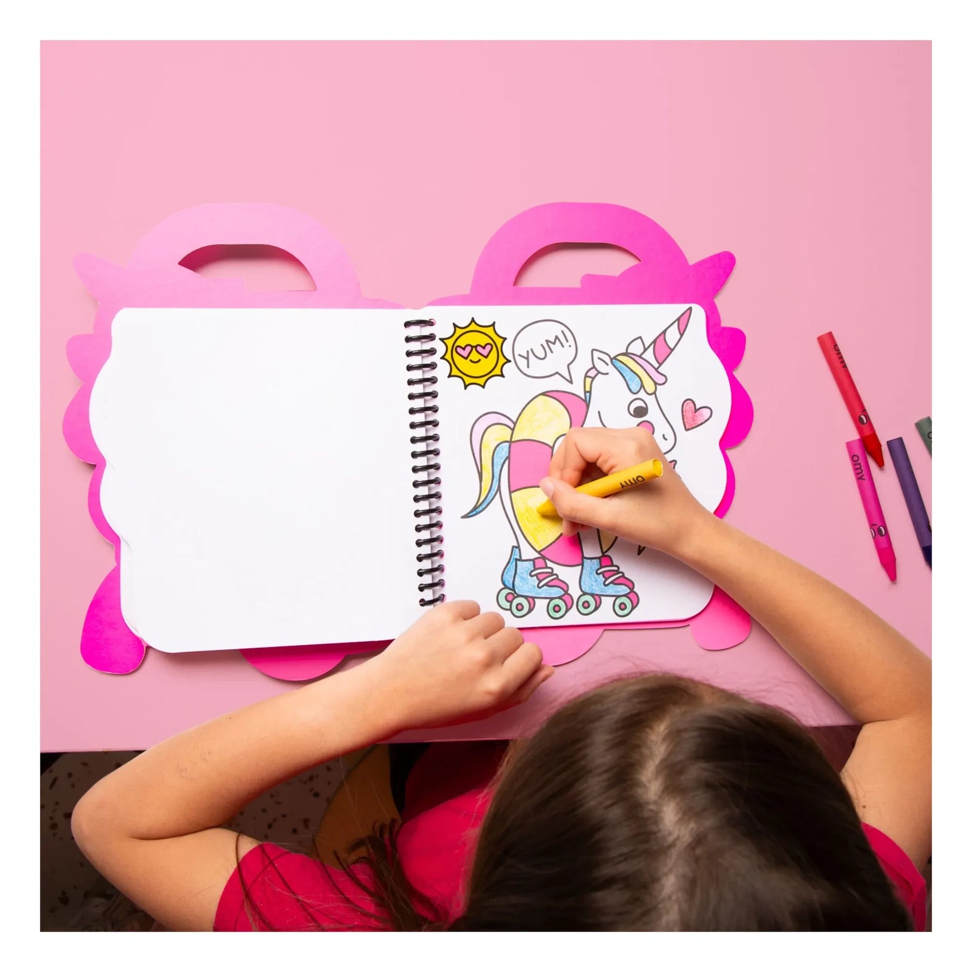 Omy - Lily coloring book with stickers