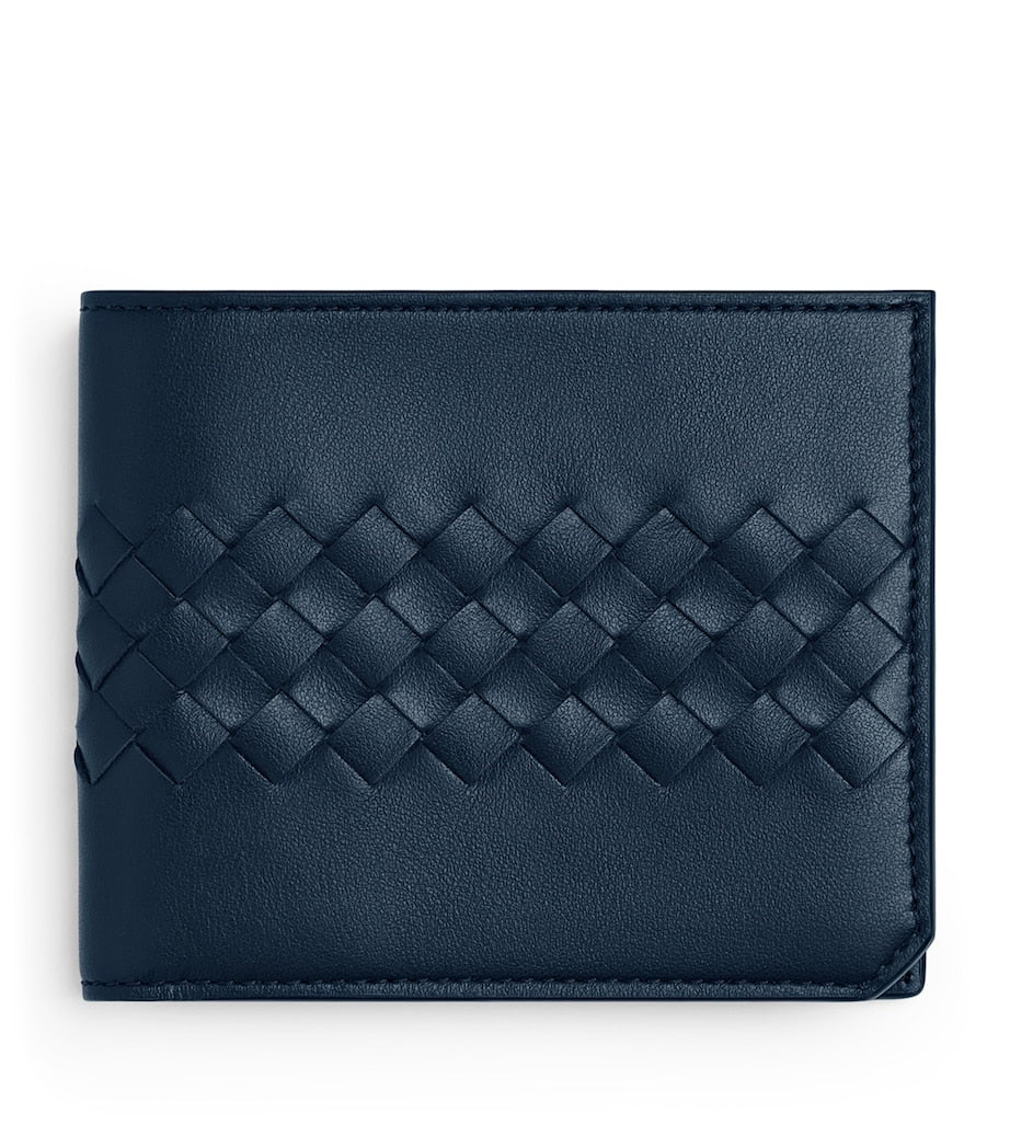 Leather Intrecciato Avenue Bifold Wallet