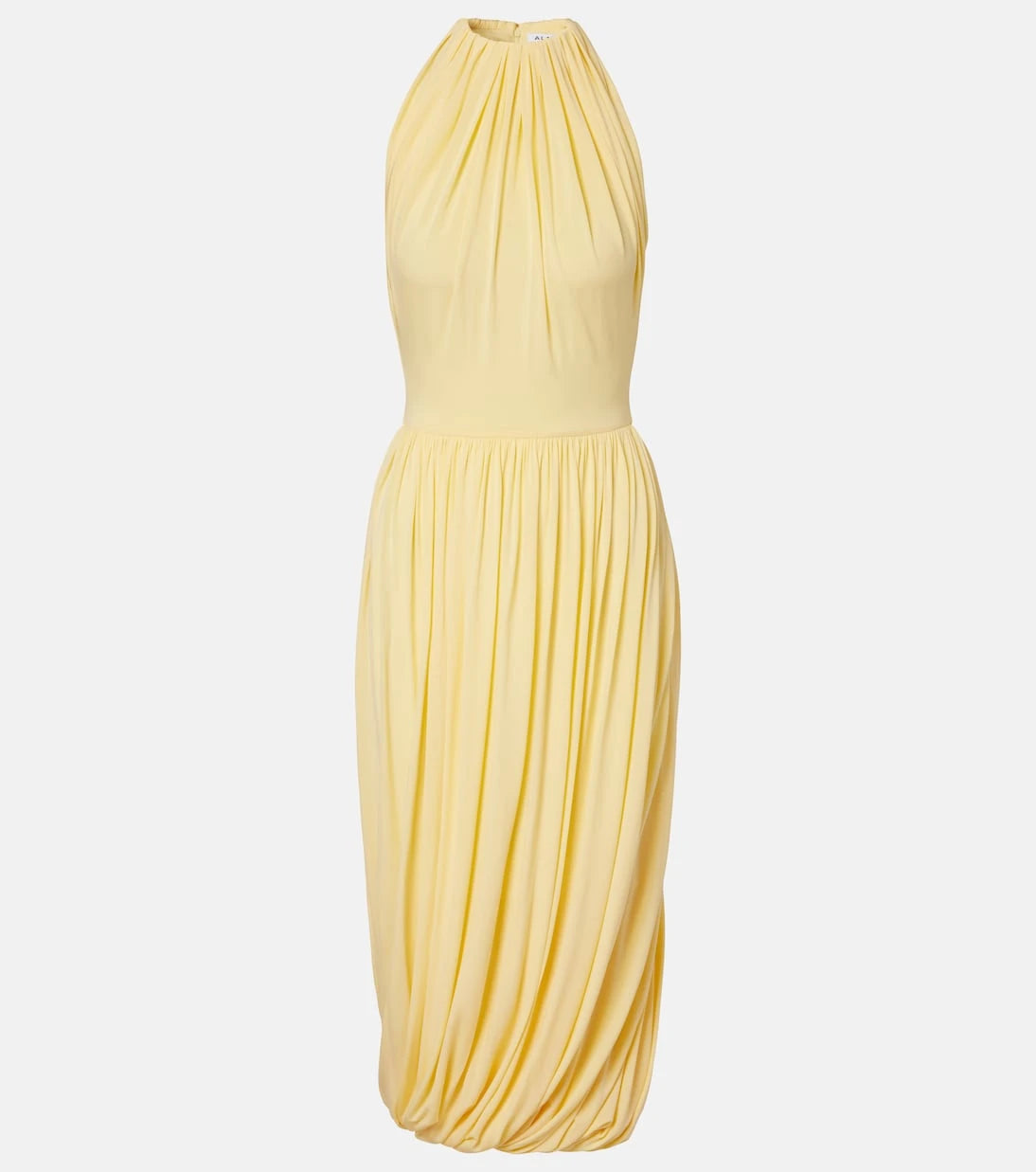 Alaïa - فستان ميدي من الجيرسيه بتصميم مثني