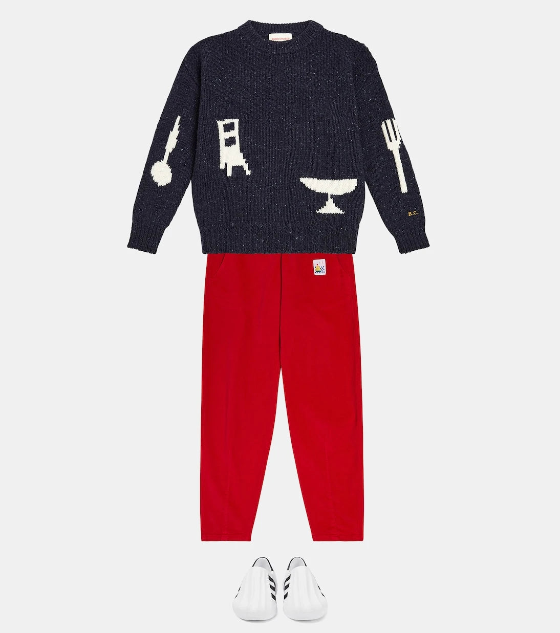 Bobo Choses - The Feast wool-blend sweater