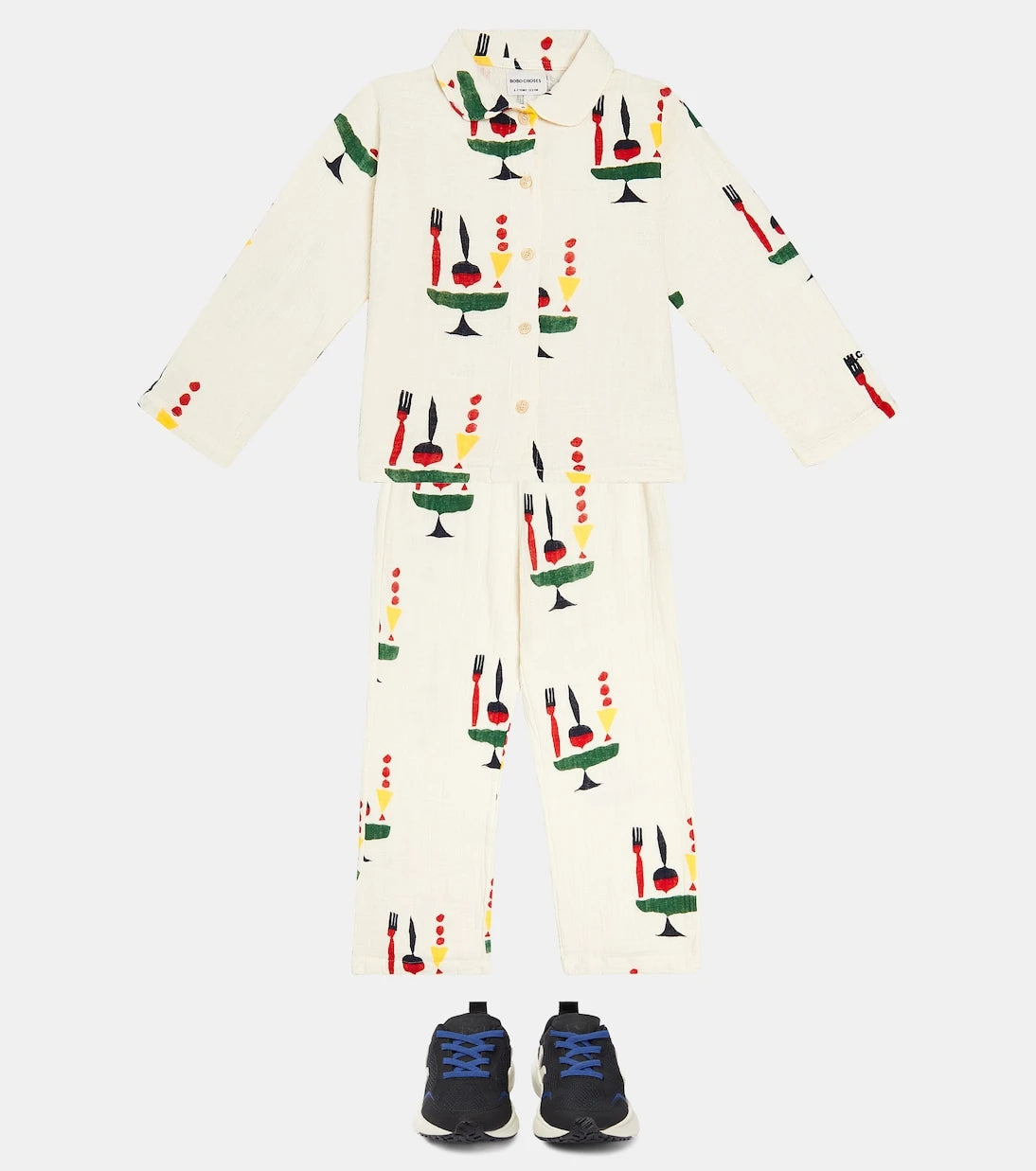 Bobo Choses - The Feast printed cotton pajamas