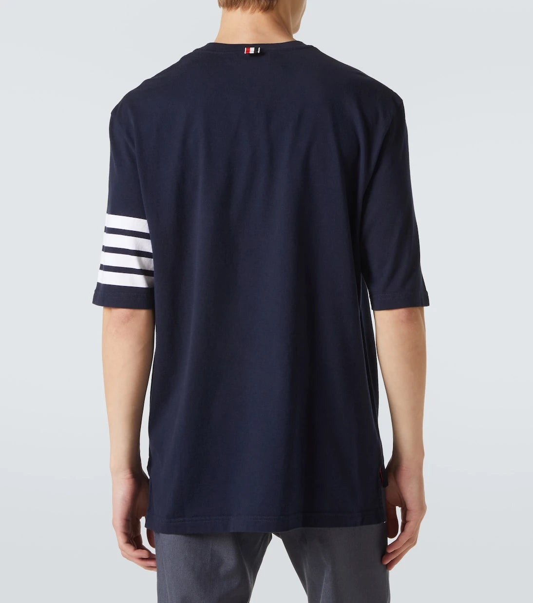 Thom Browne - 4-Bar cotton jersey T-shirt