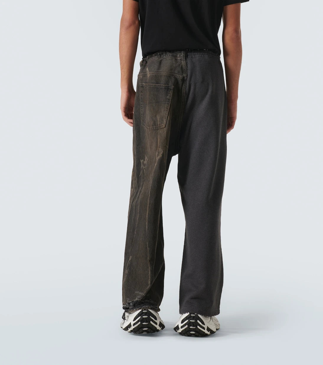 Balenciaga - Mid-rise wide-leg jeans