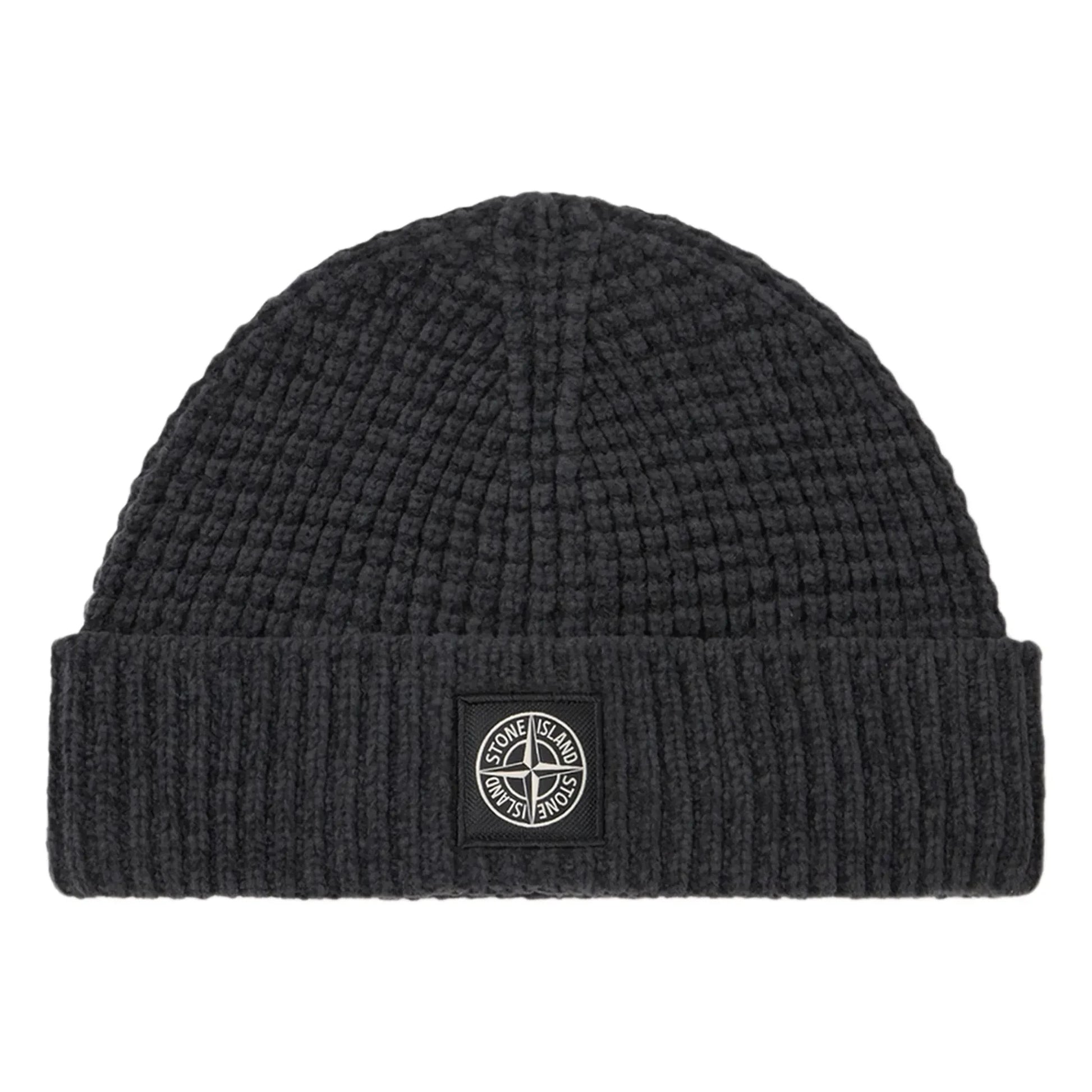 Stone Island - Logo Wool Beanie | Grey