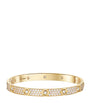 LOVE Yellow Gold and Diamond Bracelet