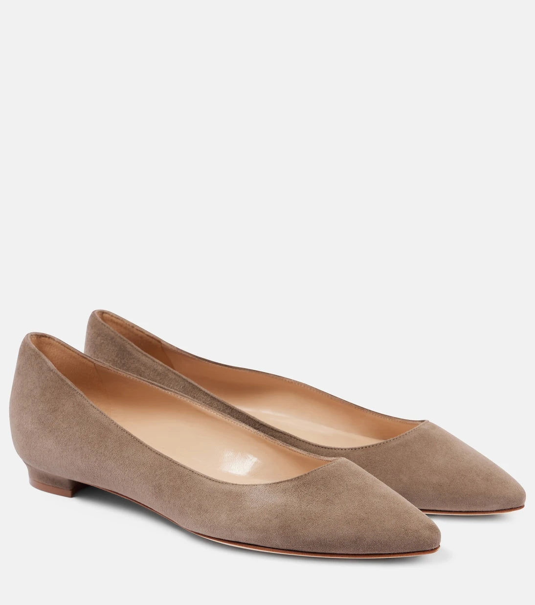 Manolo Blahnik - Lanza BB suede ballet flats