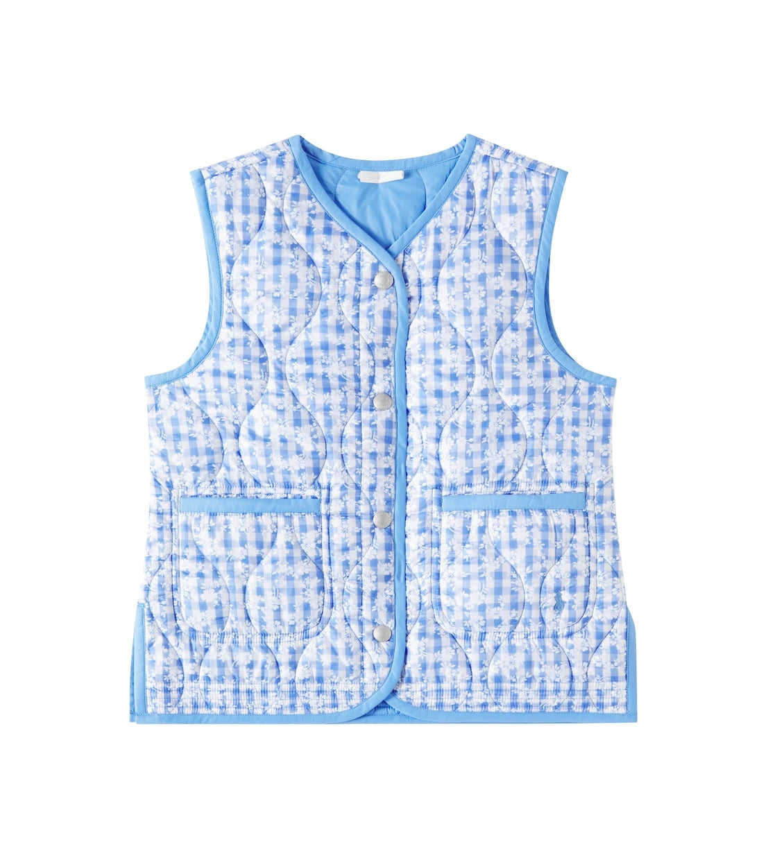Polo Ralph Lauren Kids - Gingham reversible quilted vest