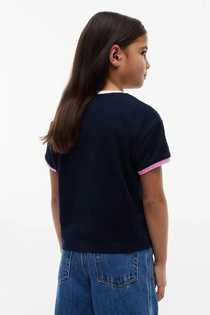 Çocuklar için pamuklu Tommy Hilfiger tişört