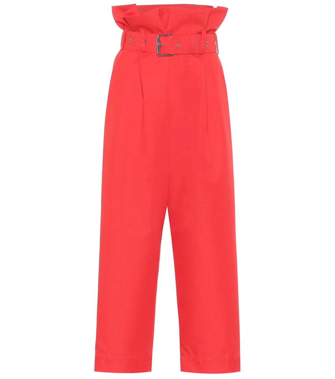 Plan C - High-rise cropped straight pants