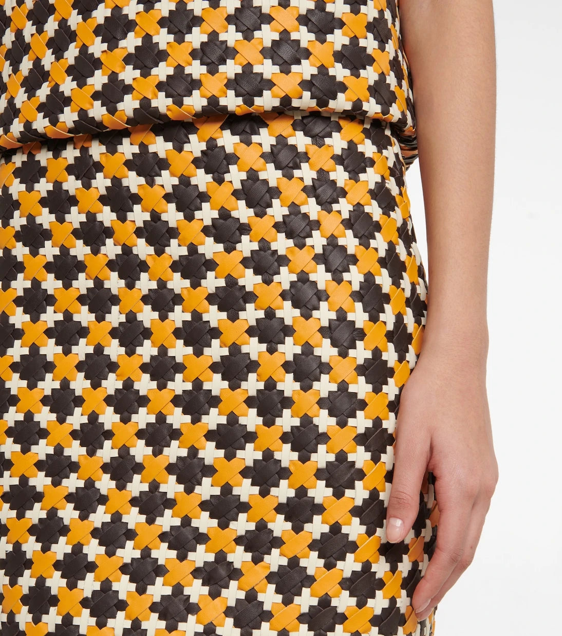 Dodo Bar Or - Leather miniskirt