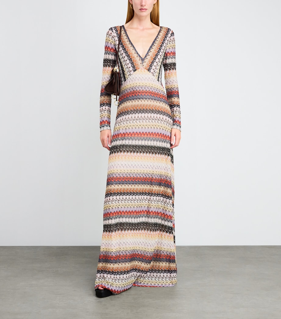 Missoni Multi Lamé Maxi Dress