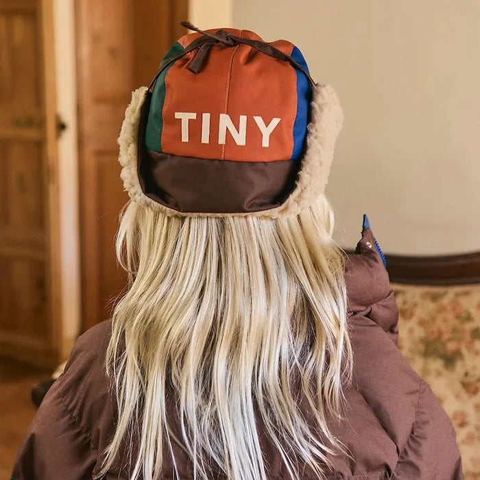Детска шапка Tinycottons COLOR BLOCK CHAPKA