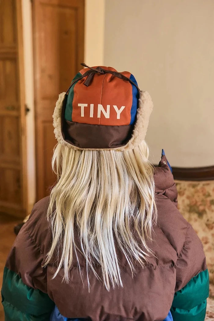 Детска шапка Tinycottons COLOR BLOCK CHAPKA