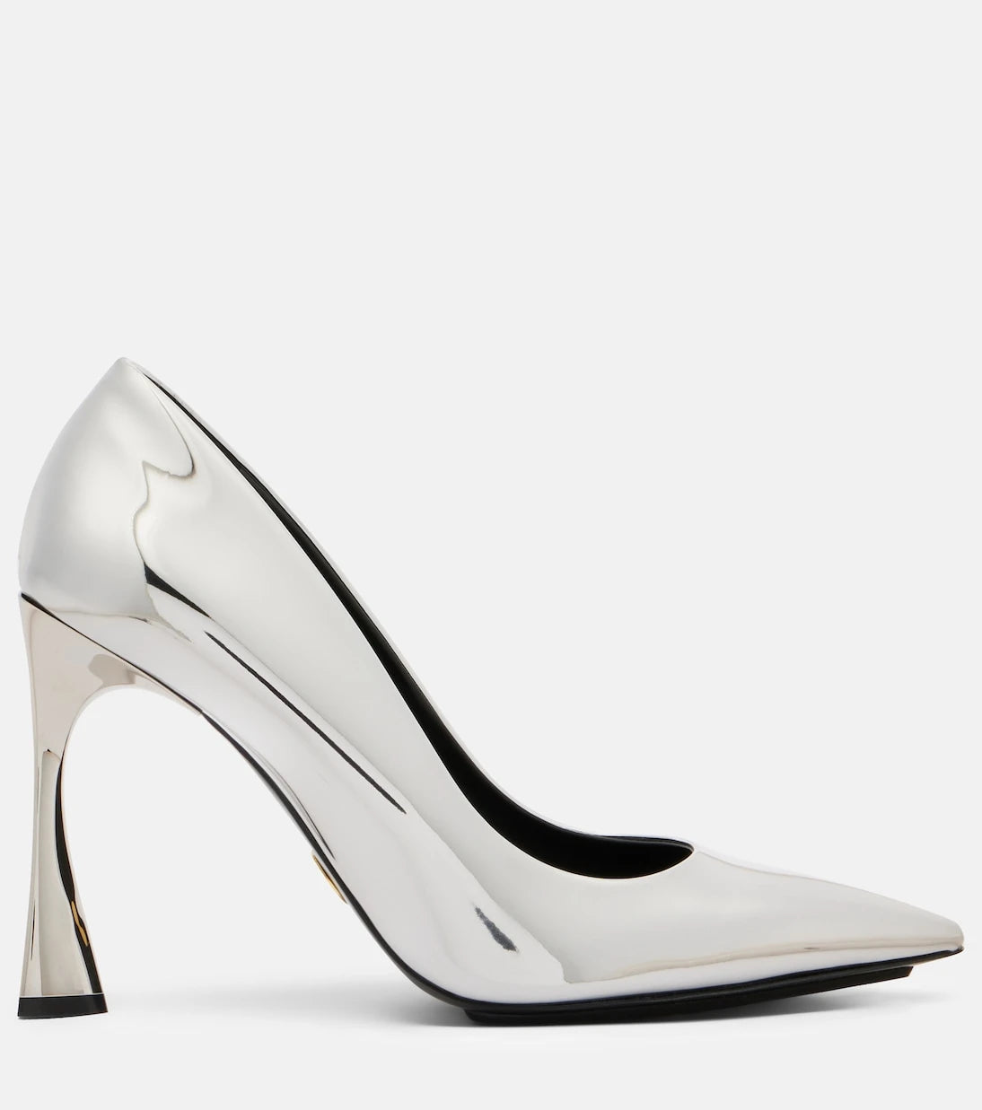 Stella McCartney - Elsa 103 metallic-effect pumps