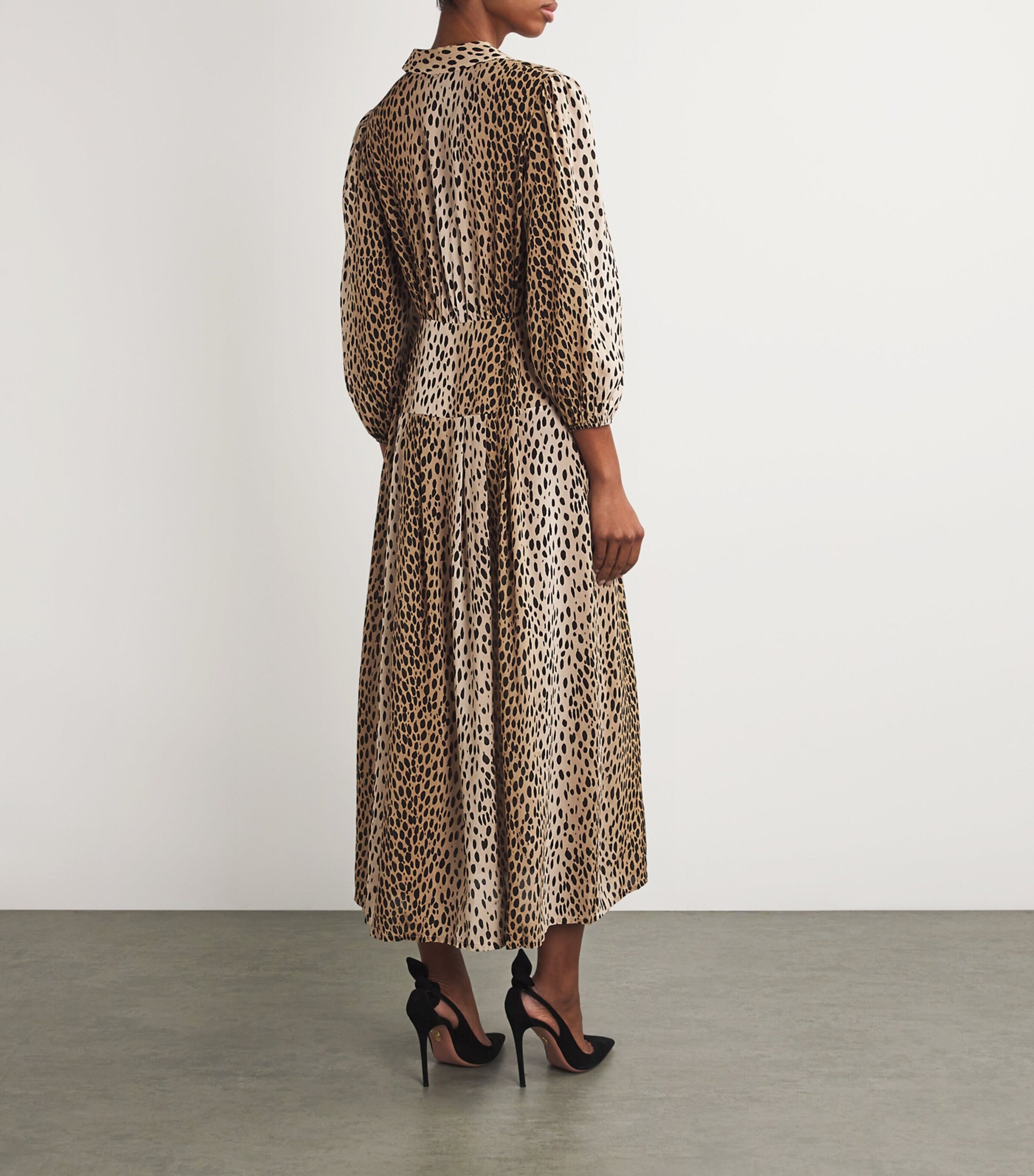 Antelope Spot Print Izzy Midi Dress