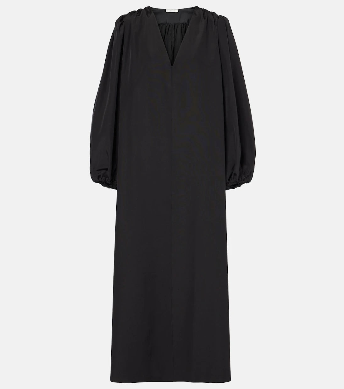 The Row - Beauvoir silk and wool maxi dress