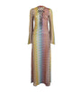 Missoni Multi Zigzag Lace-Detail Maxi Dress