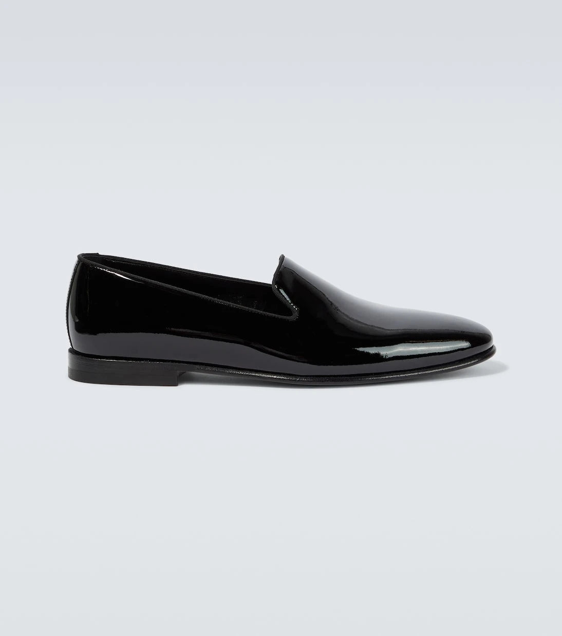 Manolo Blahnik - Mario patent leather loafers