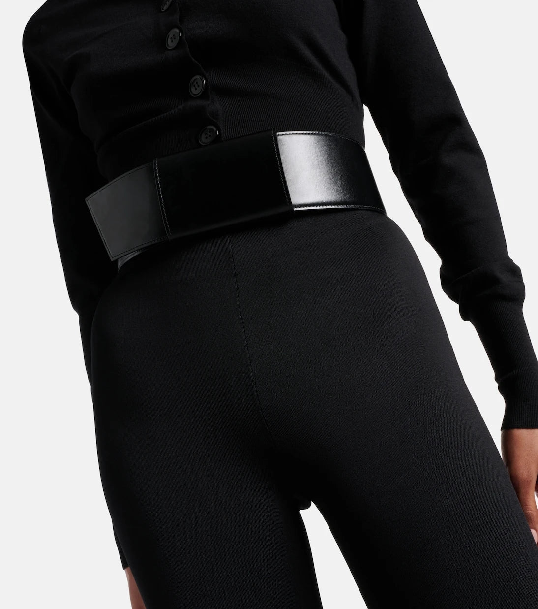 Alaïa - Knot leather belt