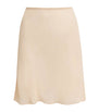 DÖEN Beige Mesh Mini Skirt