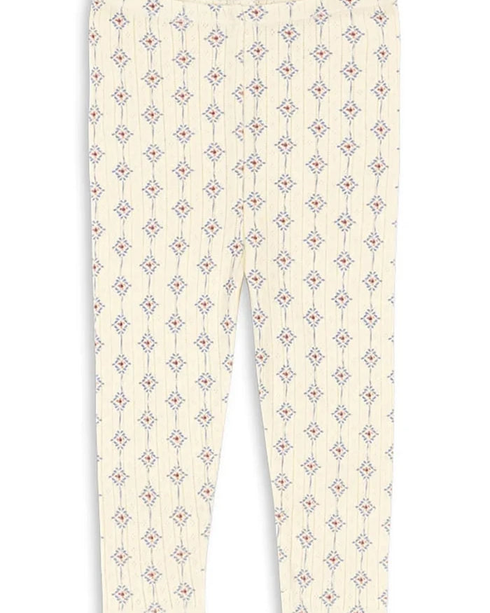 Konges Sløjd çocuk pamuk tayt MINNIE PANTS GOTS
