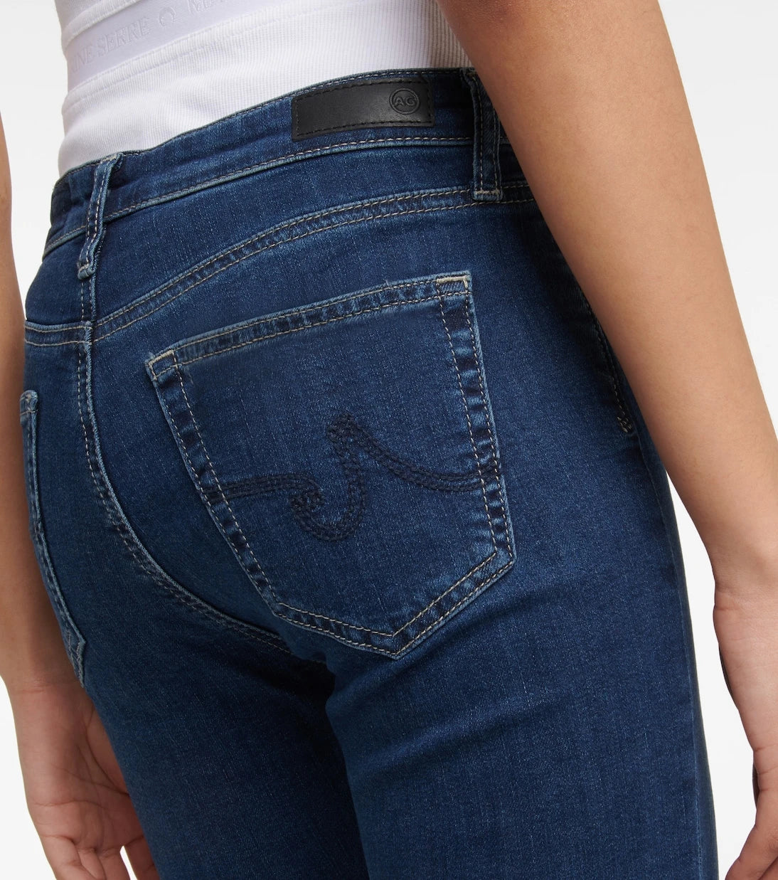 AG Jeans - Mari high-rise slim jeans