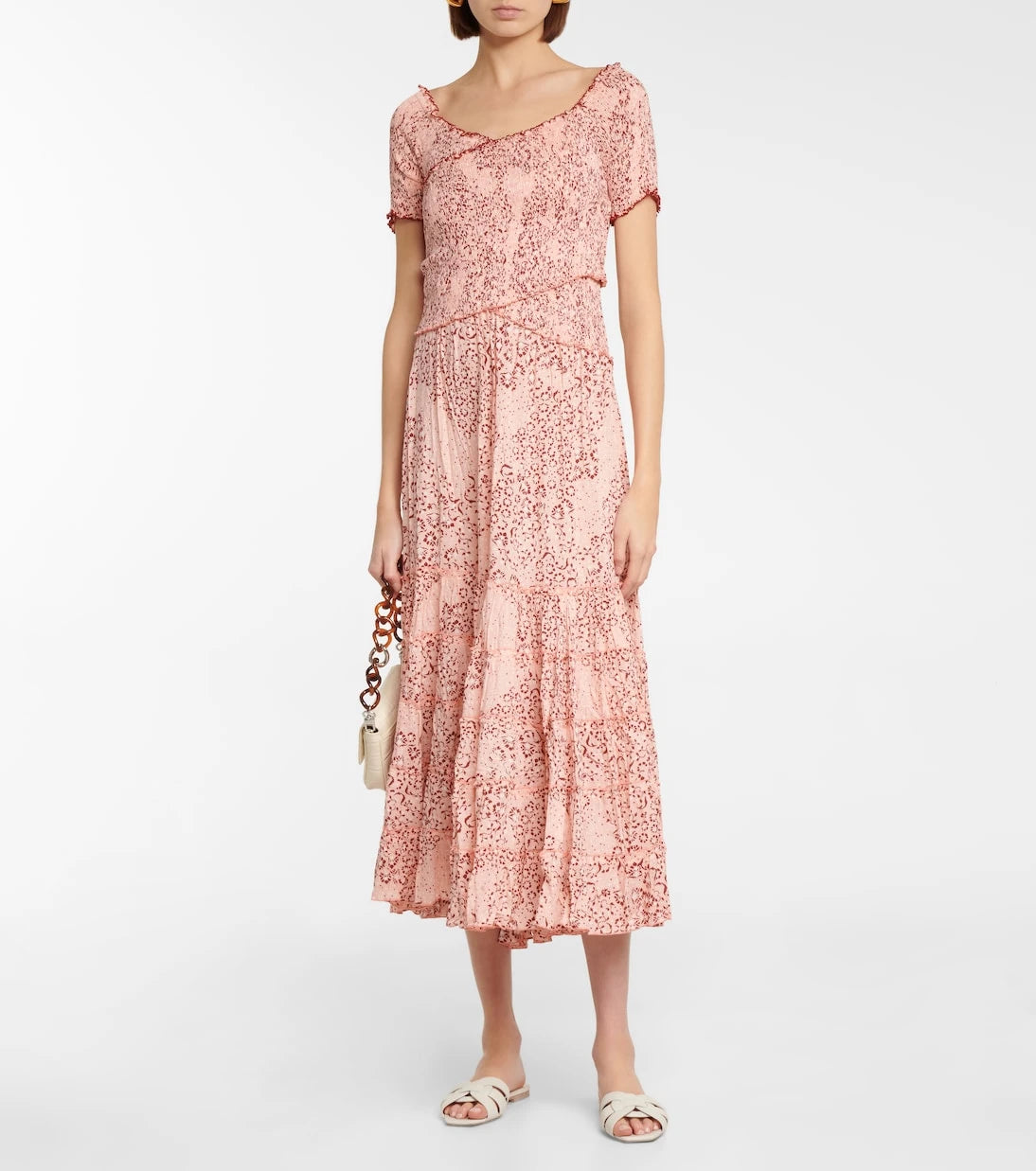 Poupette St Barth - Soledad floral midi dress