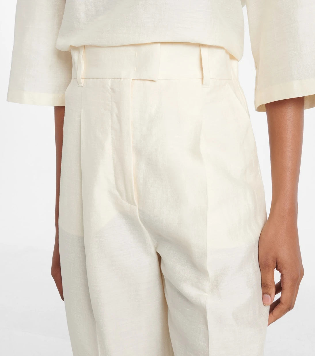 Max Mara - Efedra high-rise straight pants