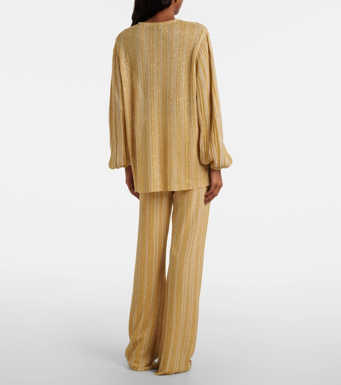 Missoni - Zig Zag lamé straight pants