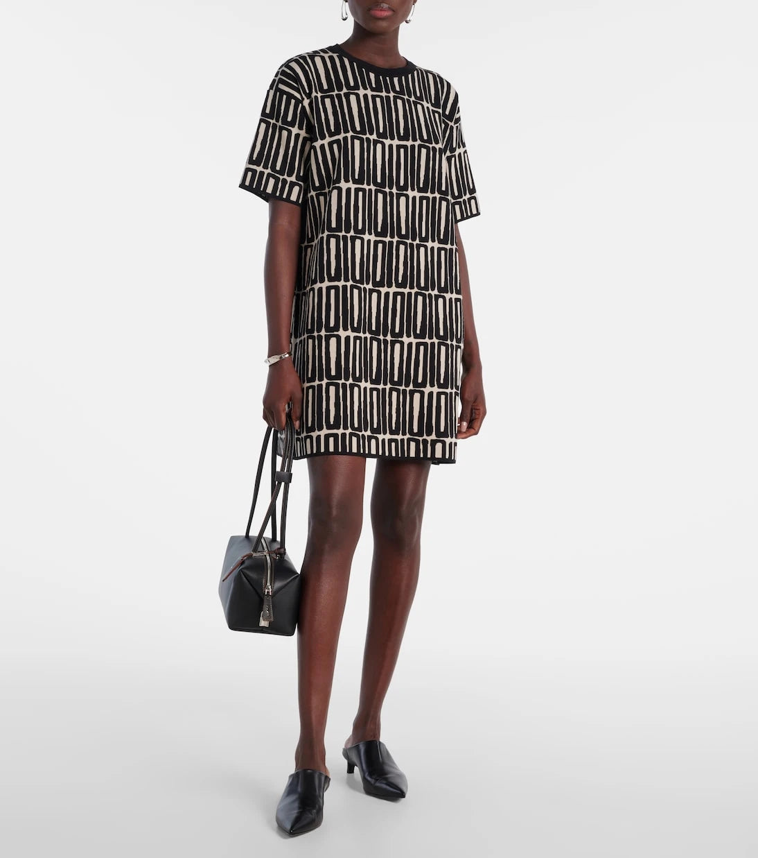 'S Max Mara - Ospite cotton minidress