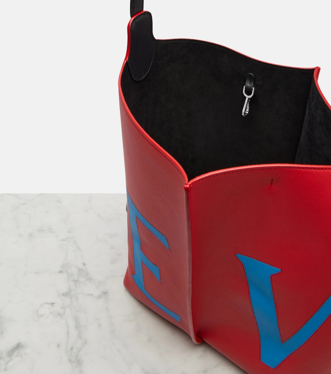 Loewe - Bilbao Large leather bucket bag