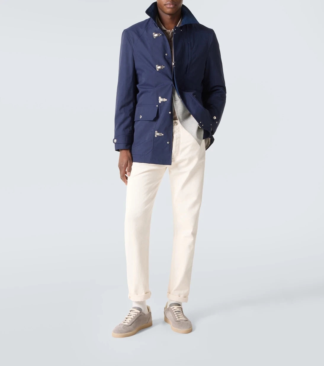 Brunello Cucinelli - Cotton-blend gabardine raincoat