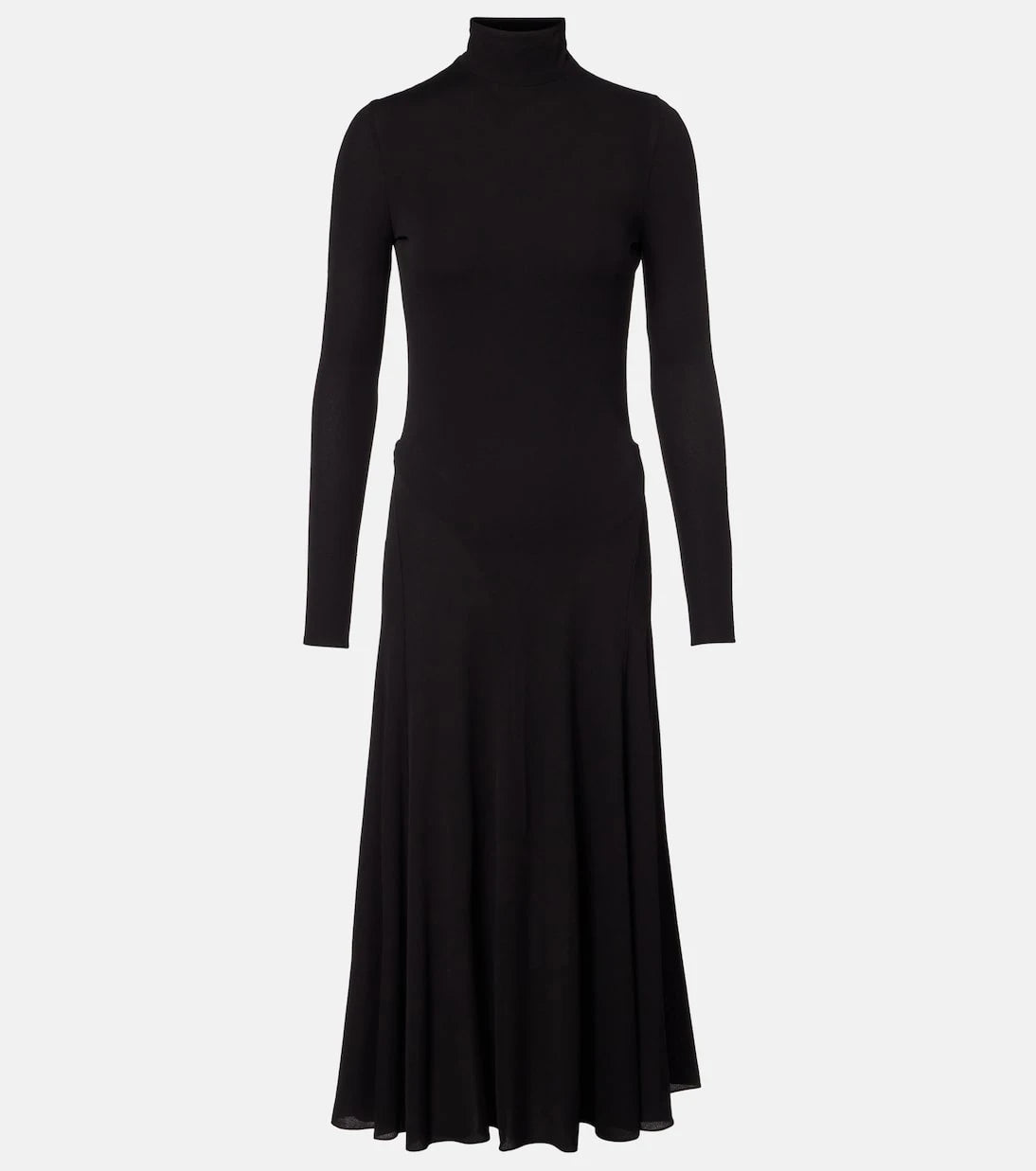Alaïa - فستان ميدي بقصات