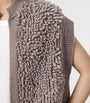 Wool-Blend Open-Front Elias Gilet