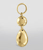 Double Faceted Gold Charm
