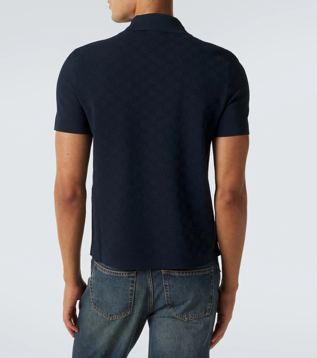 Gucci - GG jacquard polo shirt