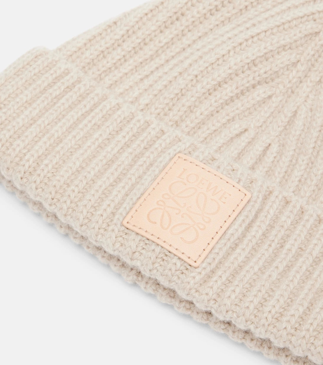 Loewe - Anagram ribbed-knit cashmere beanie