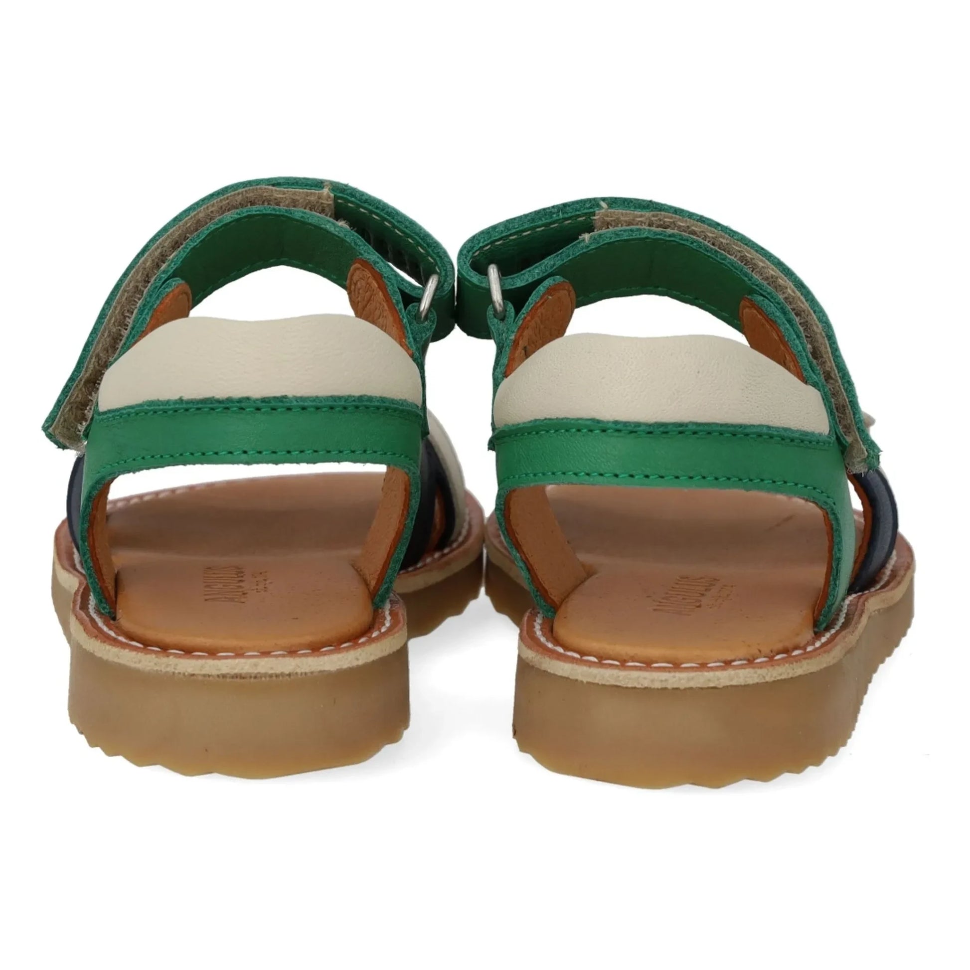 Angulus - Double Scratch Sandals | Meadow Green