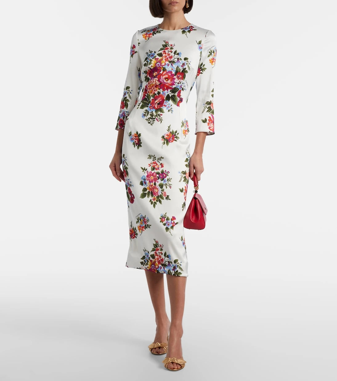 Dolce&Gabbana - Floral midi dress