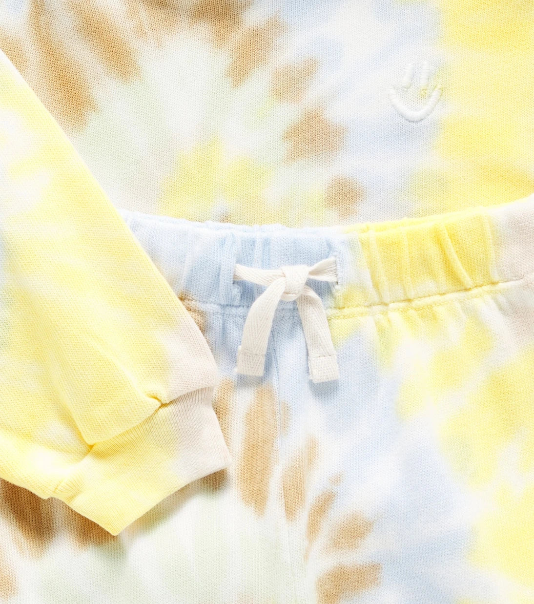 Molo - Baby Dear cotton sweatshirt and sweatpants set