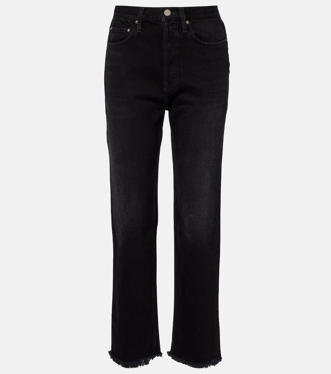 Toteme - Distressed straight jeans