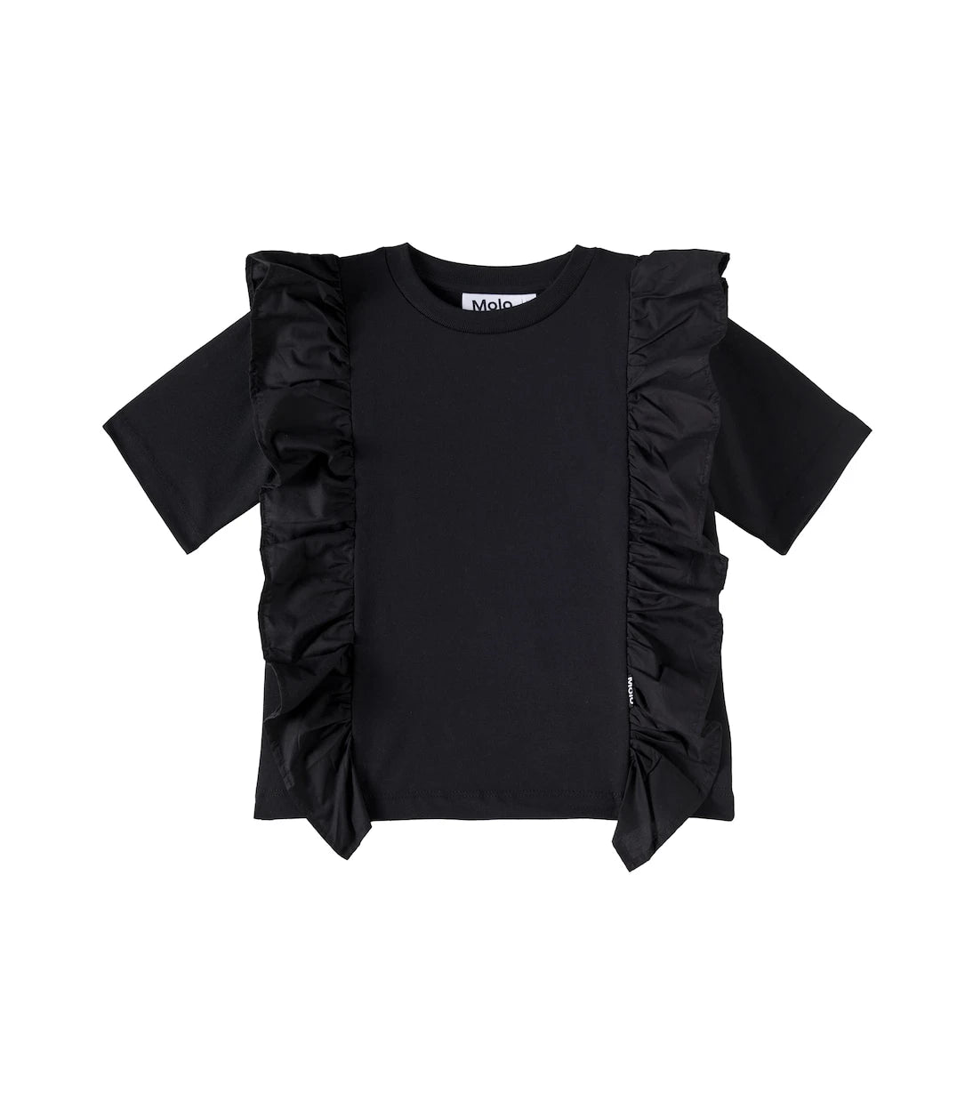 Molo - Riva ruffled cotton blouse